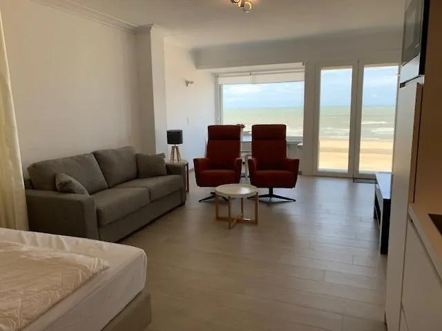 Super Modern Studio With Sea View T66 Ostend Apartment